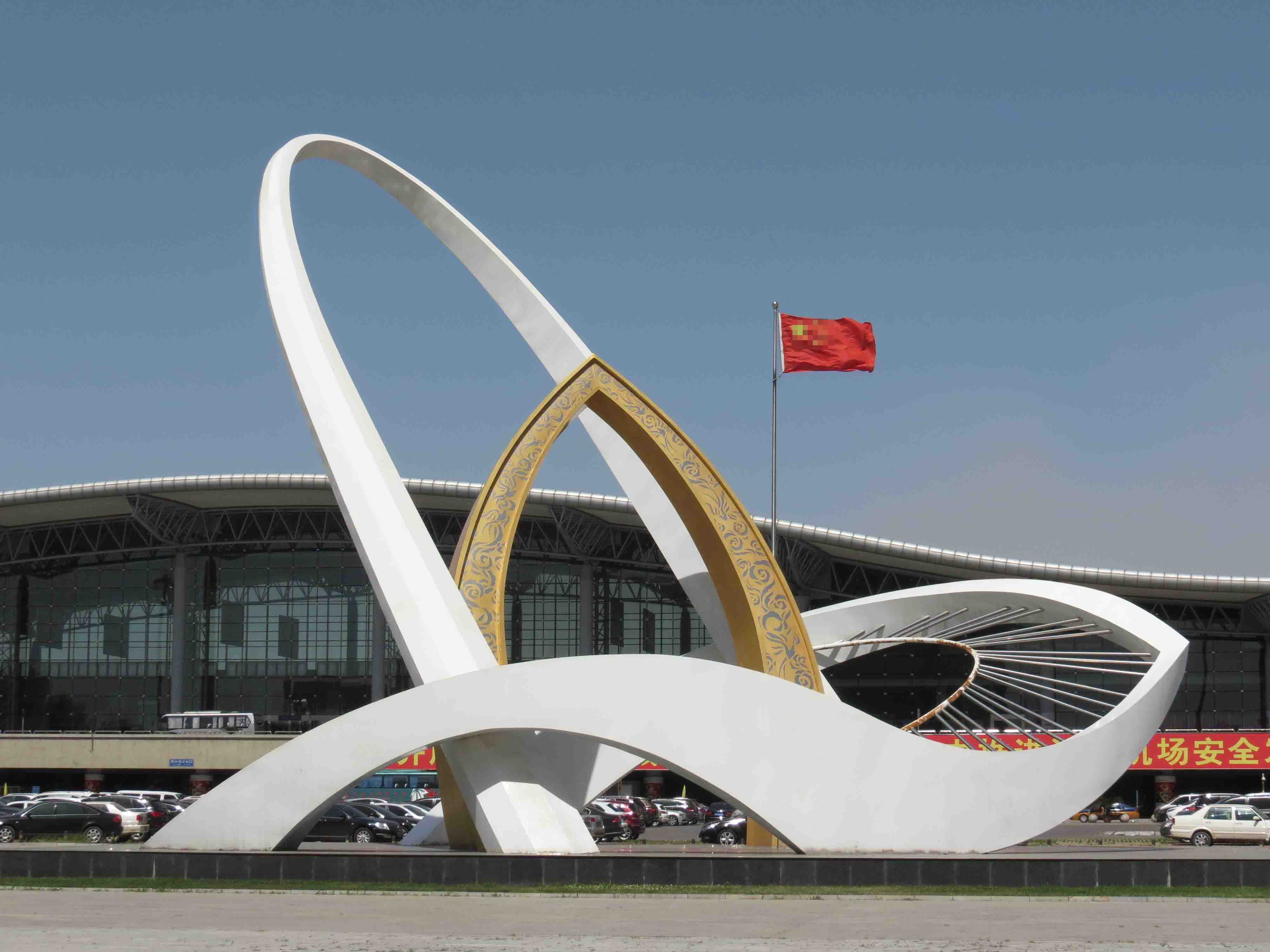 大型機場雕塑，大型廣場雕塑，機場廣場雕塑